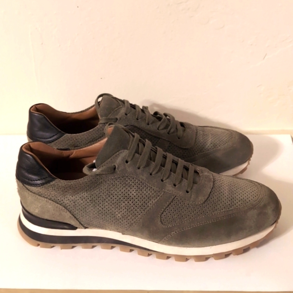 M. Gemi Calcio Moss Suede Running Shoe
